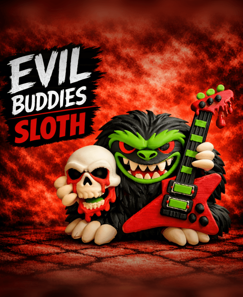 Sloth - Evil Buddies 3d model
