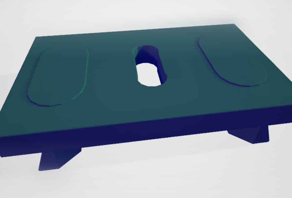 Adaptador de trípode en 3D 3d model