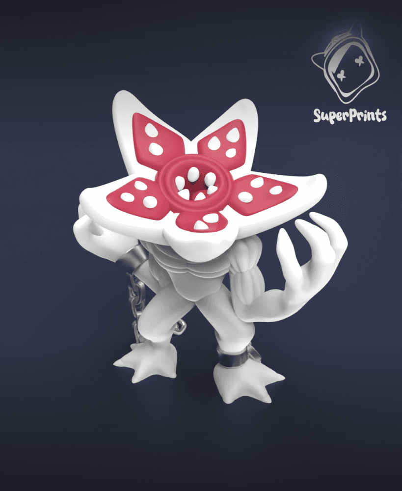 Bloomface - Easy Multicolor FDM RPG Minis (No supports) 3d model