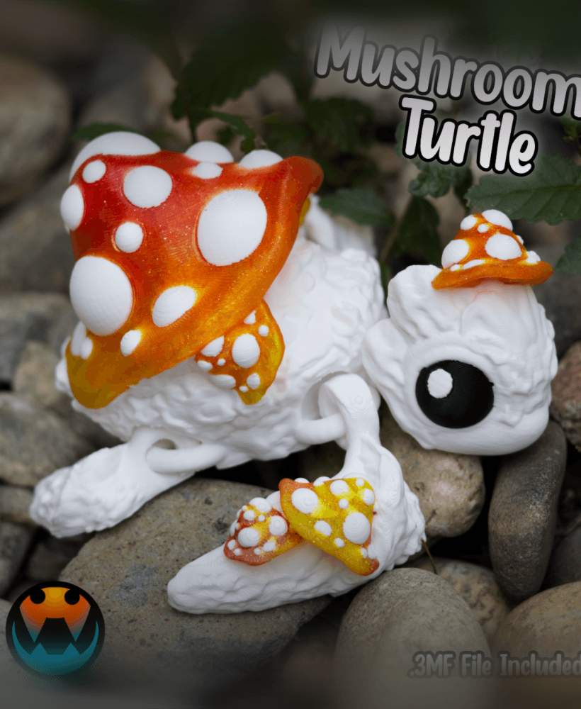 Mushurtle 3d model