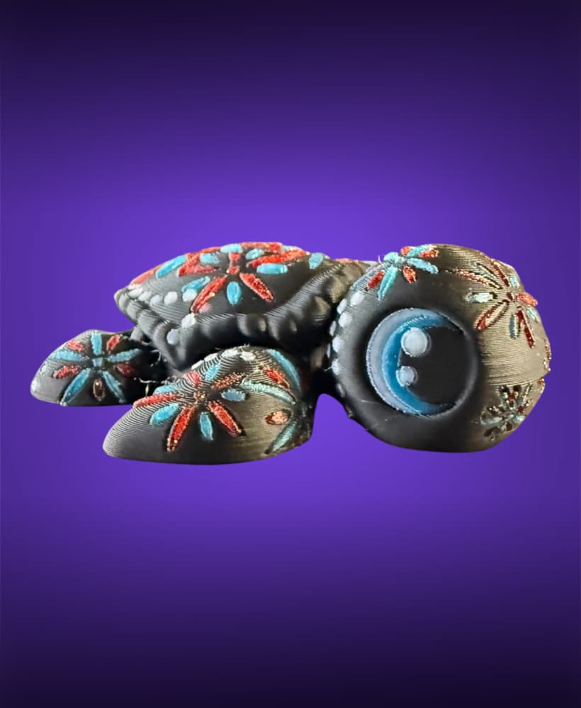 Fireworks Turtle 3d model