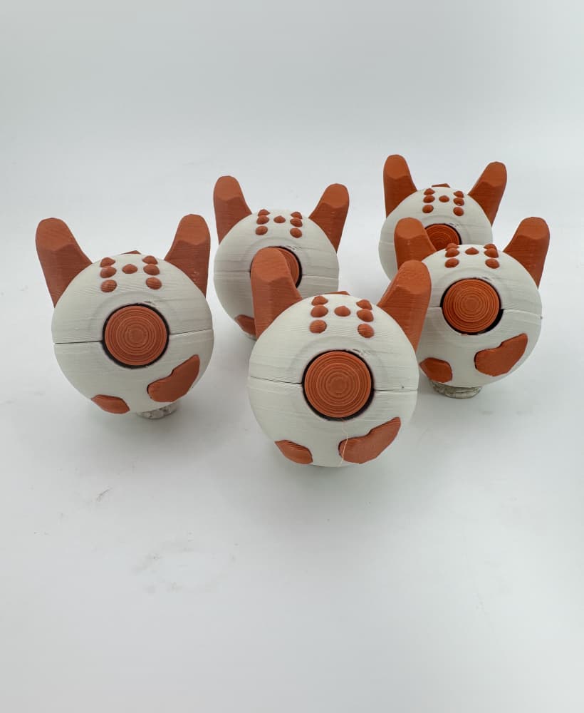 RockBall Fidget clicker 3d model
