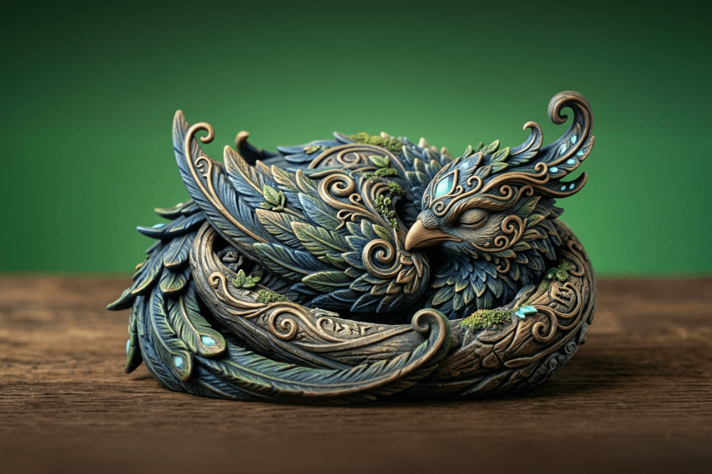 The Sleeping Birds Series: #7 3d model