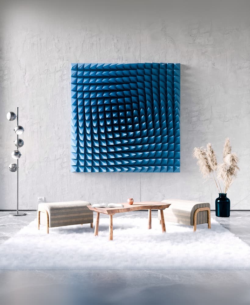 Free Version Spike Line Wall Art Designs 3d model