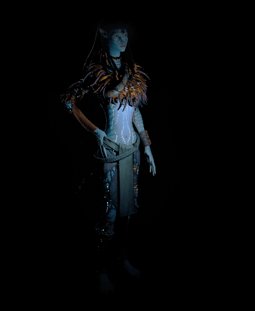 Avatar Female V2 3d model