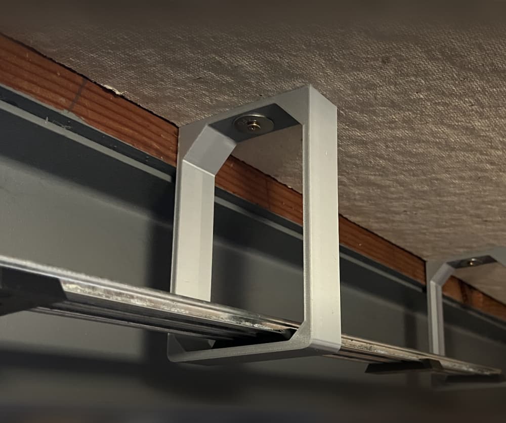 Ceiling train mount 3d model
