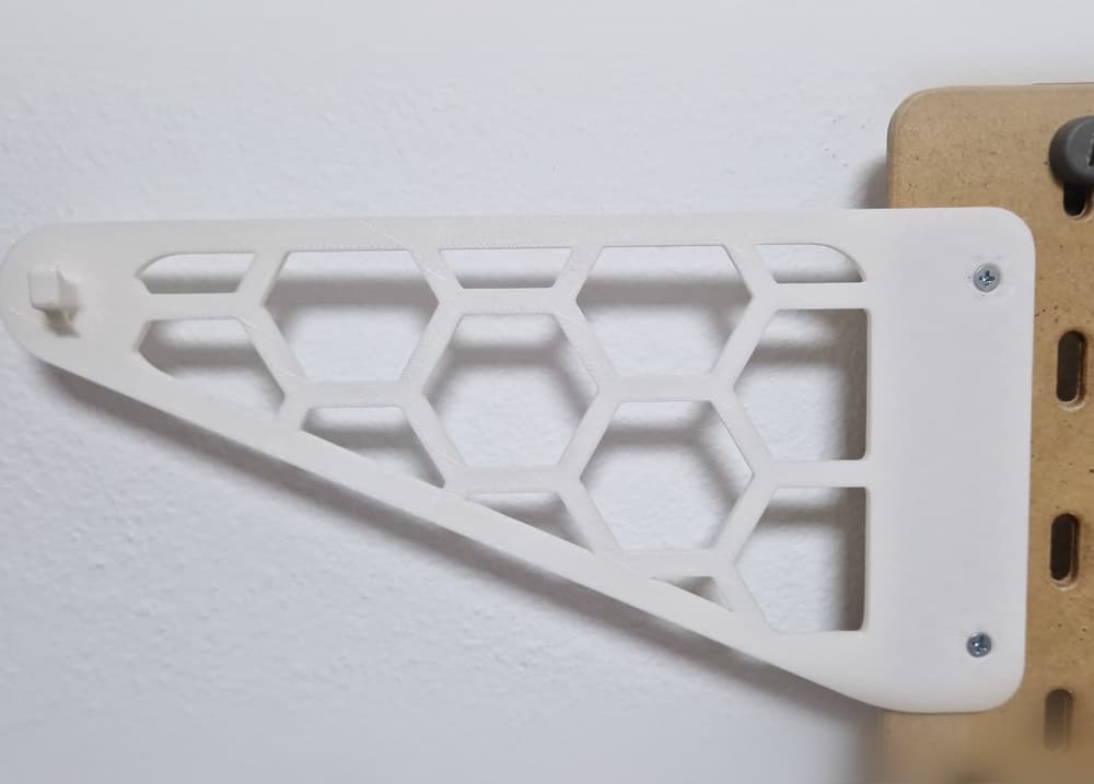 Off side hook for IKEA SKADIS 3d model