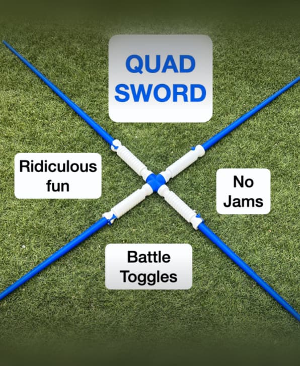 Spools Quad Extendisword 3d model