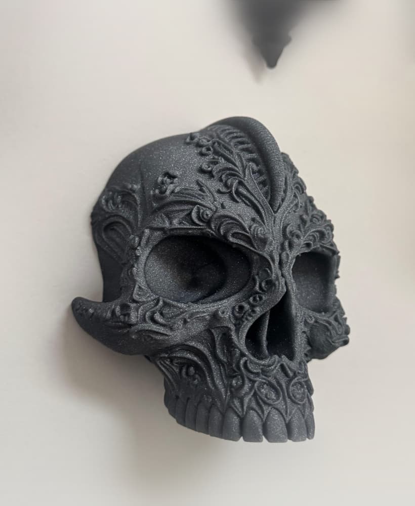 Ornate Skull Secret Storage Gothic Home Decor 3d model