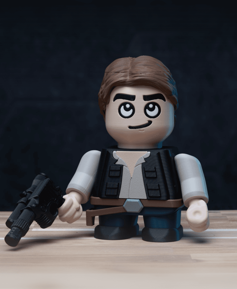 Chunk Solo - Star Wars Han Solo Kit | No Supports, No AMS, No Glue 3d model