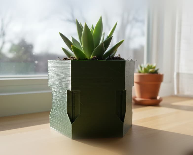 Bio-Hex Living Vessel 3d model
