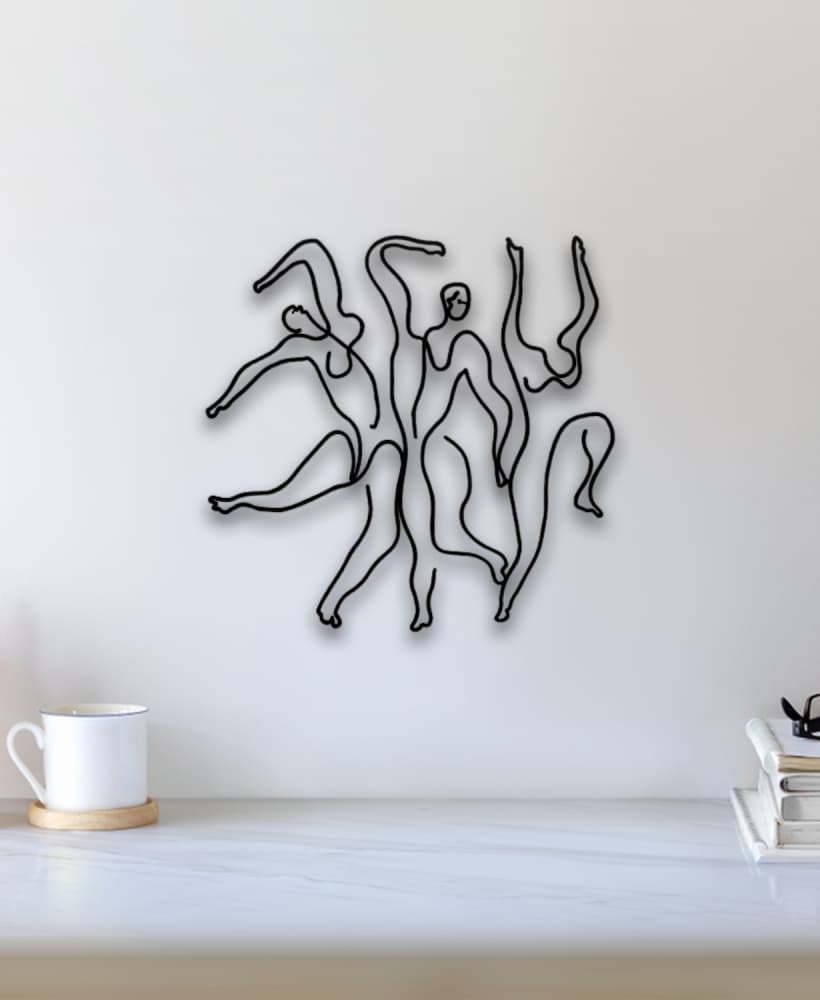 Dancer Wall Art 3d model