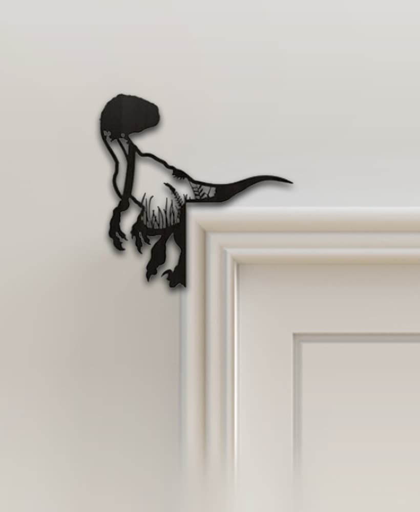 Dinasour Door Corner Decor 3d model