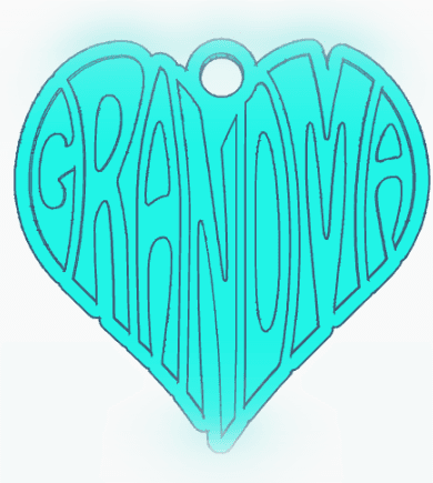 Grandma Heart.stl 3d model