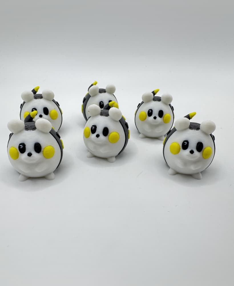 Togedemaru (nosupport, 3mf included) 3d model