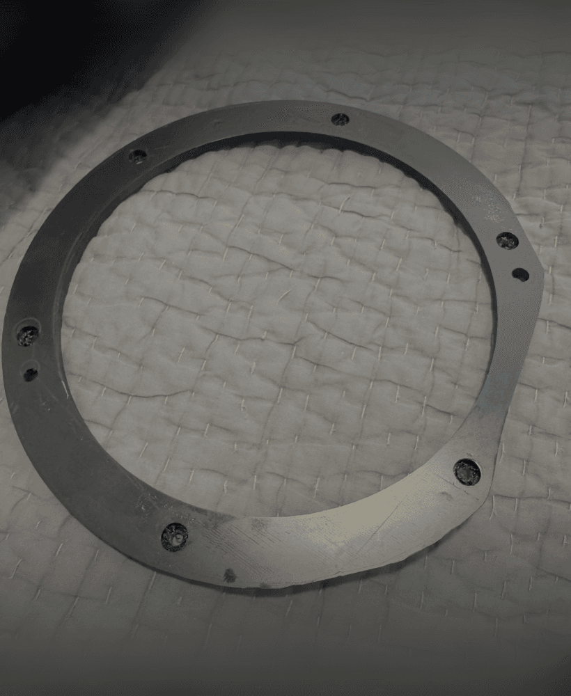 2023+ Civic TypeR FL5 Subwoofer Adapter Ring 3d model