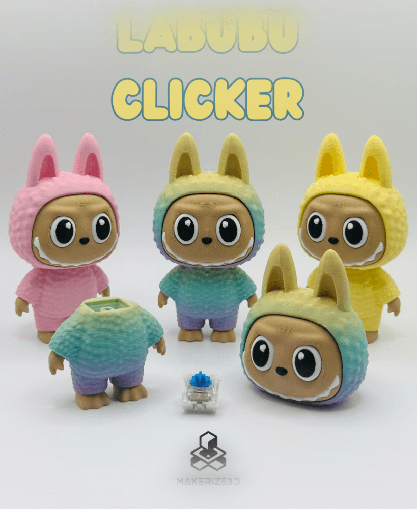 Labubu Clicker 3d model