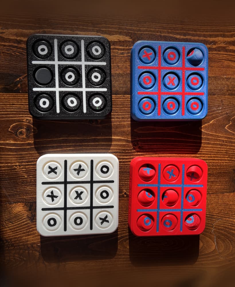 Tic Tac Toe 3d model
