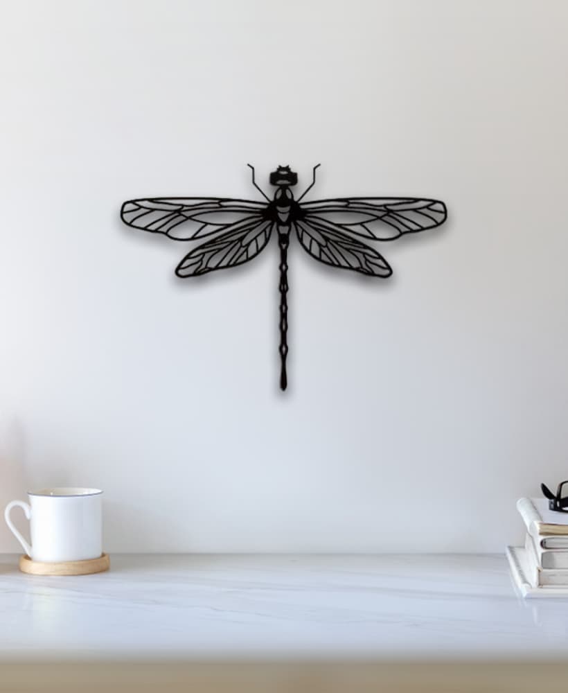 Dragonfly Wall Art 3d model