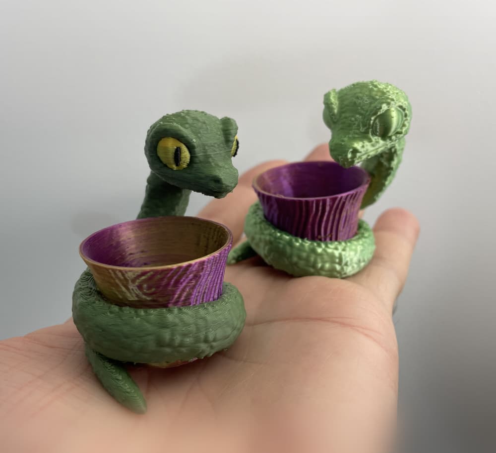 Snake - Toy Pot Planter 3d model