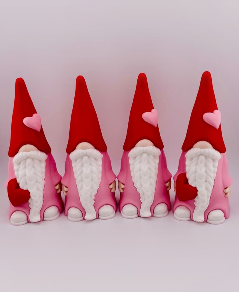 Coat Gnome -Short Hat 3d model