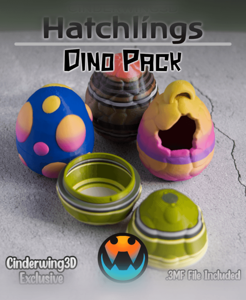 Hatchling Egg Pack 3d model