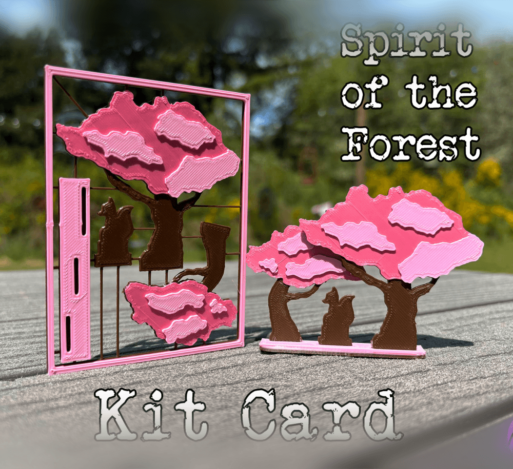 Spirit of the Forest - Kit Card 3d model