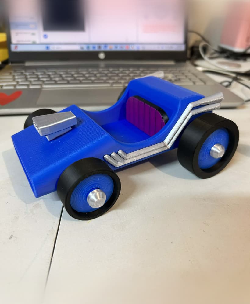 Rocket Racer 3d model