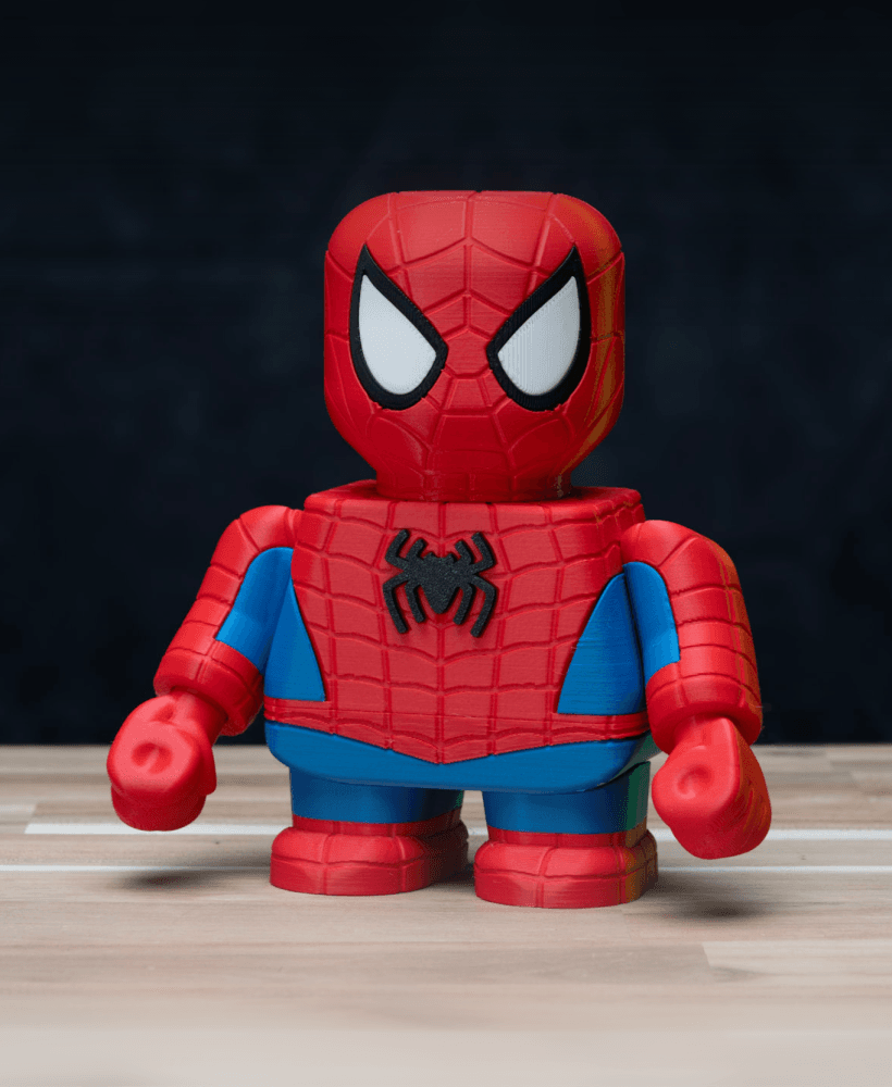 Spider-Chunk - Spider-Man Marvel Kit | No Supports, No AMS, No Glue 3d model
