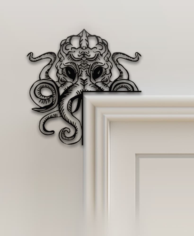 Octopus Door Corner Decor 3d model