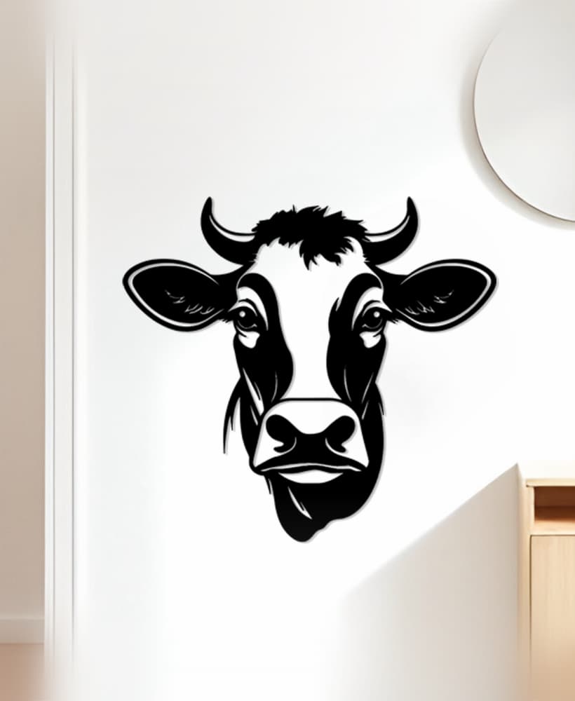 Cow Wall Art, Wall Decor, Home Decor 3d model