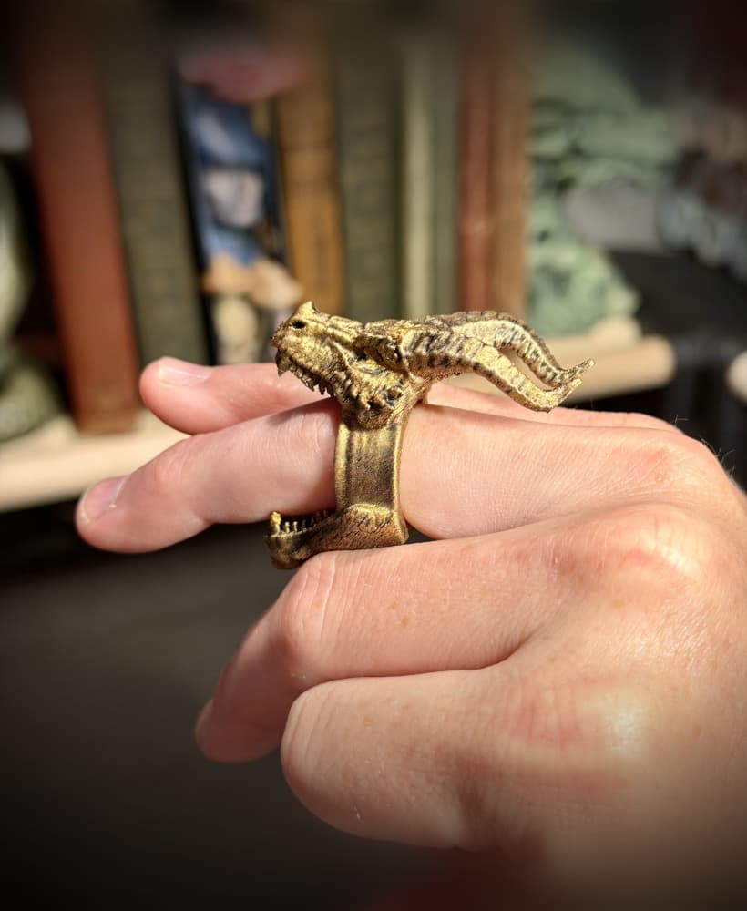 Dragon ring 3d model