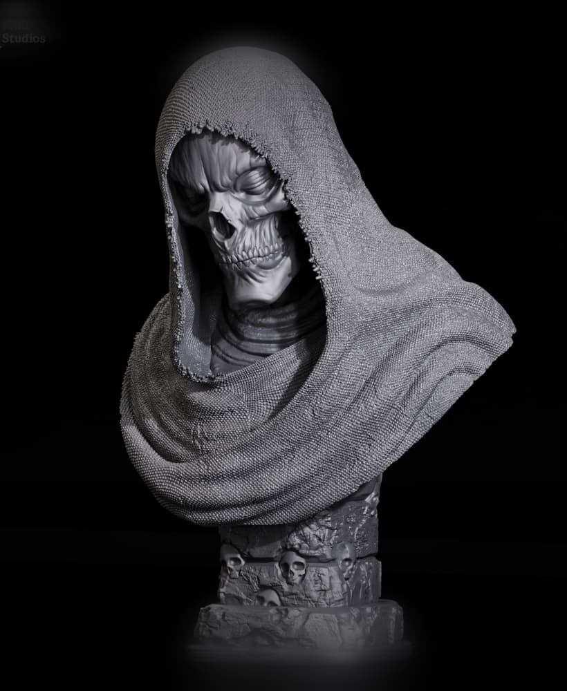 La Muerte (Pre-Supported) 3d model