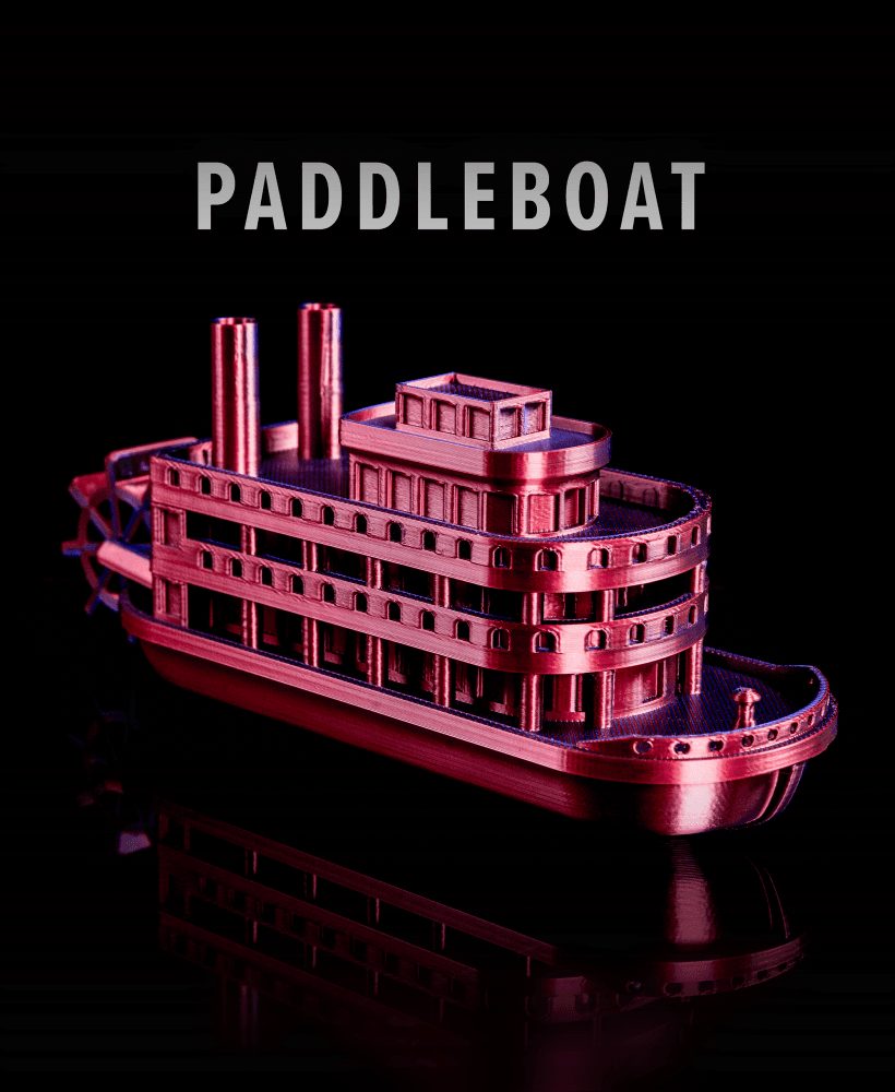 Paddleboat (Boat / Ship) 3d model