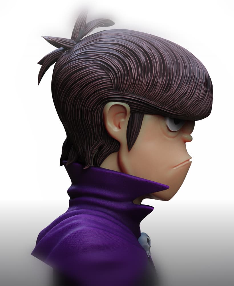 Murdoc - Gorillaz (Pre-Supported) 3d model