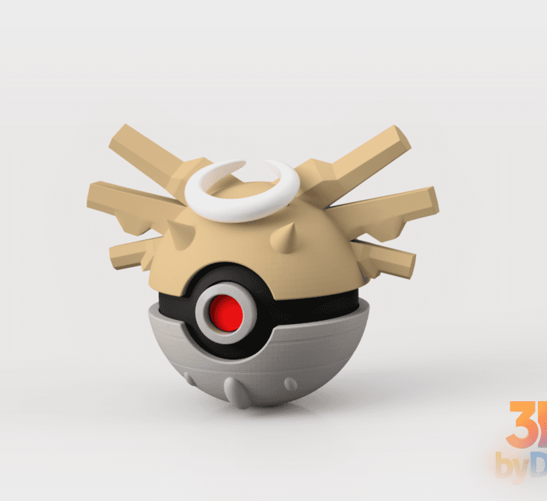 Shedinja Poke Ball 3d model