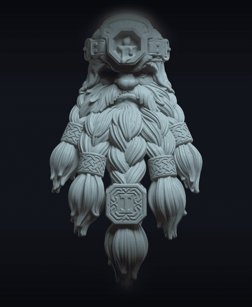Thorek Tanglebeard v4 3d model