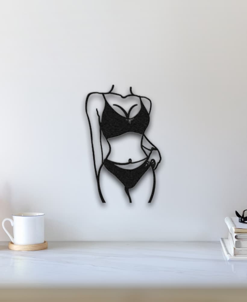 Sexy Body Wall Art 3d model