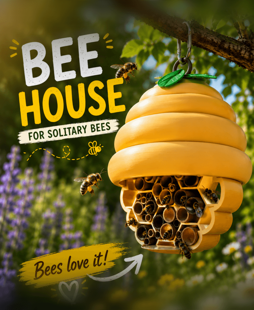 BEE HOUSE 3d model