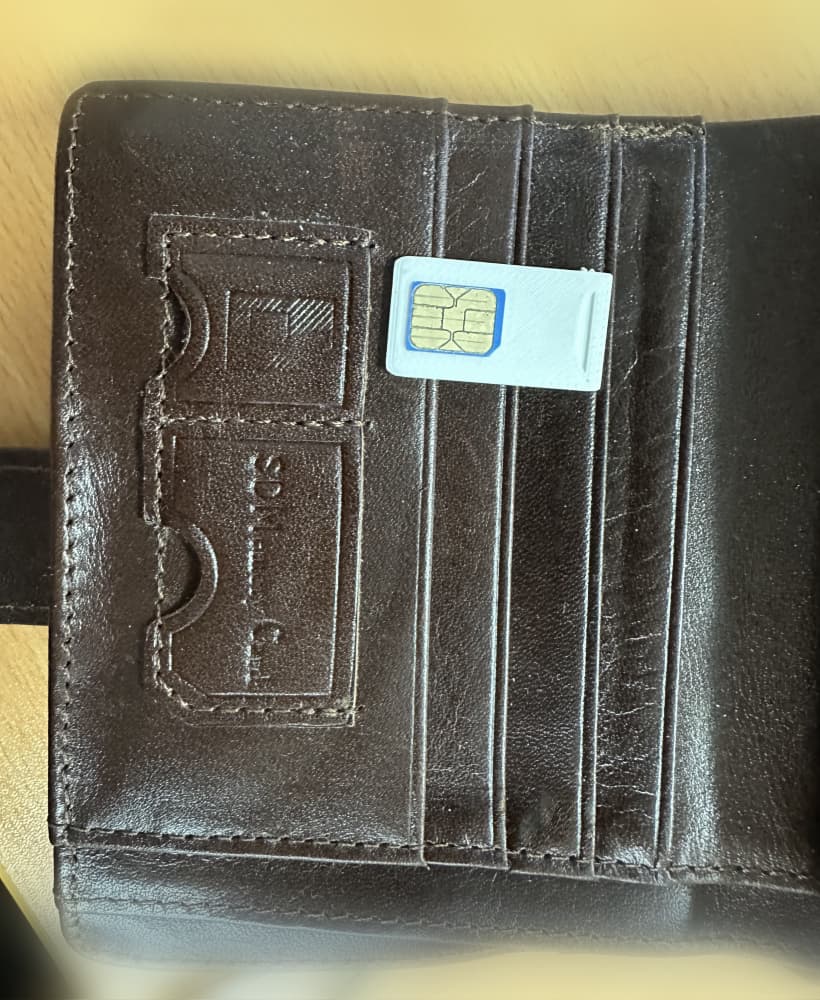 Nano SIM Holder 3d model