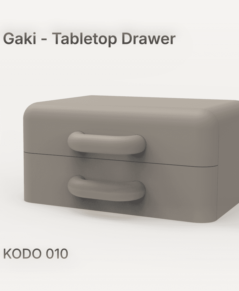 GAKI - Tabletop Drawer 3d model