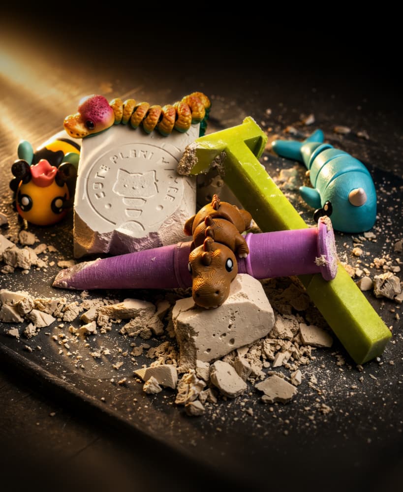 Excavation Set for Cute Flexi 3d model