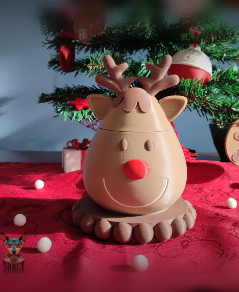 Christmas Reindeer 3d model