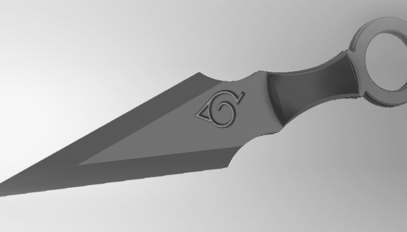 Kunai Box/Letter Opener 3d model