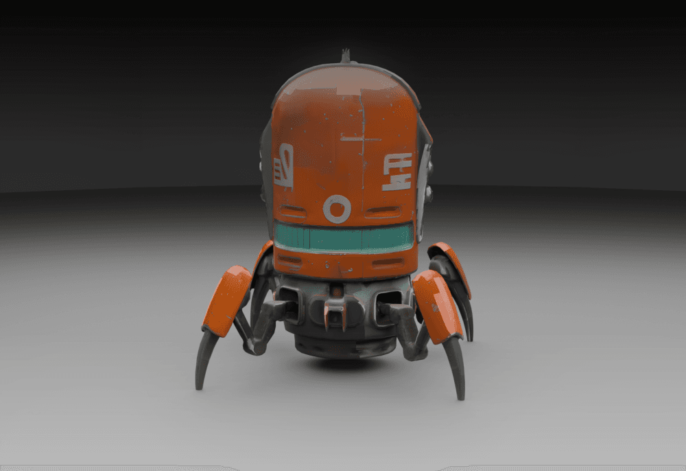 SpiderBot 5 3d model