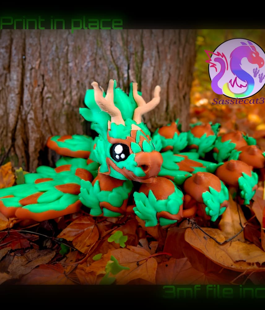 Hazel the Fall Dragon *Personal Use* 3d model