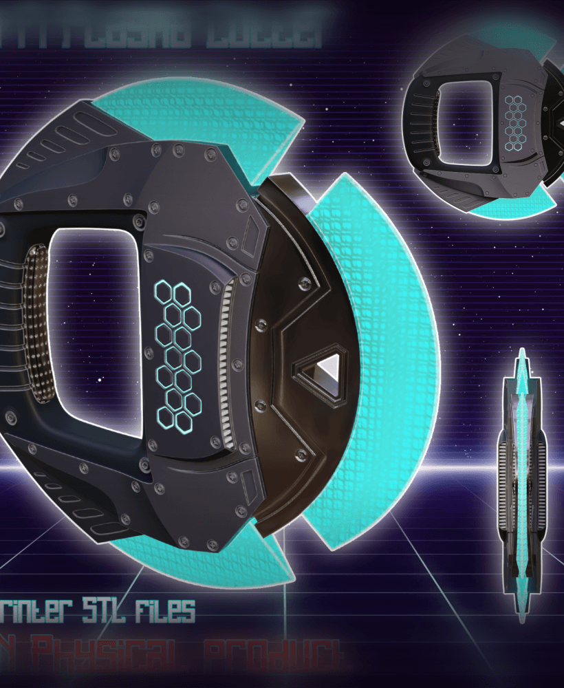 Sci Fi Plasma Cutter 3d model