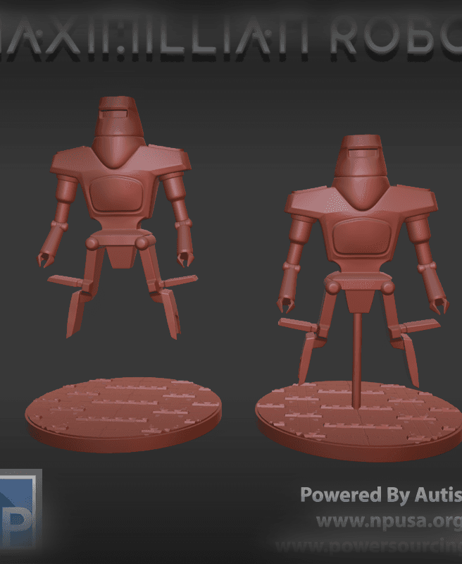 Maximillian Robot 3d model