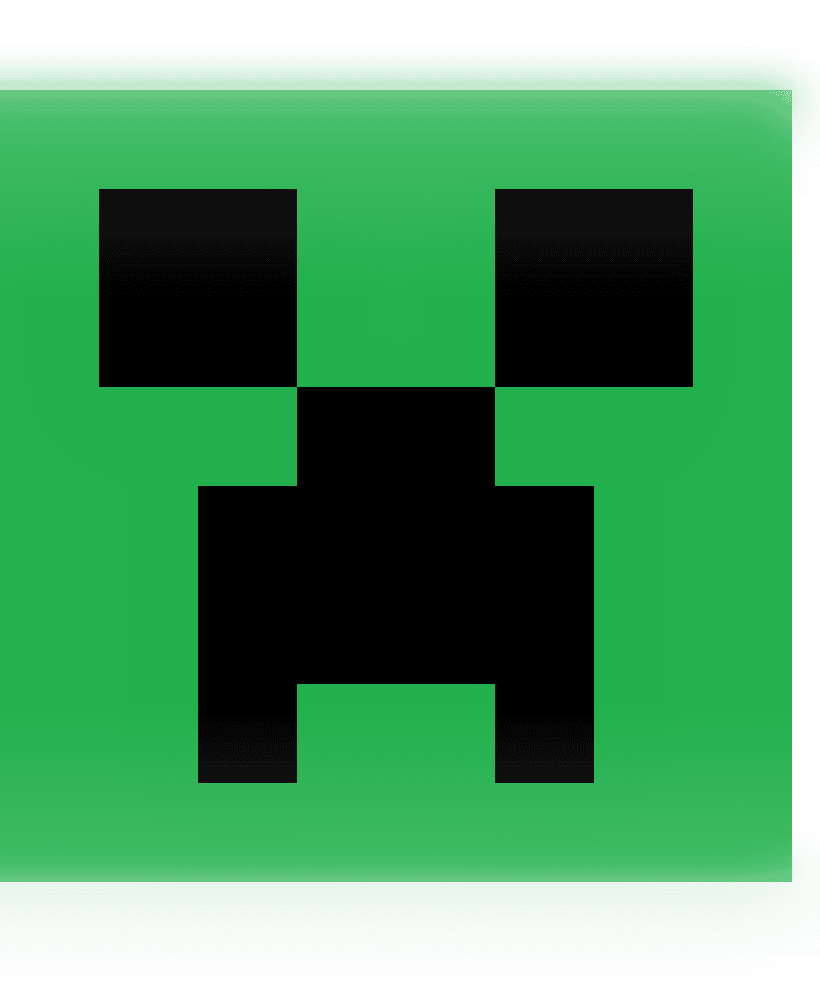 minecraft creeper lightbox 3d model