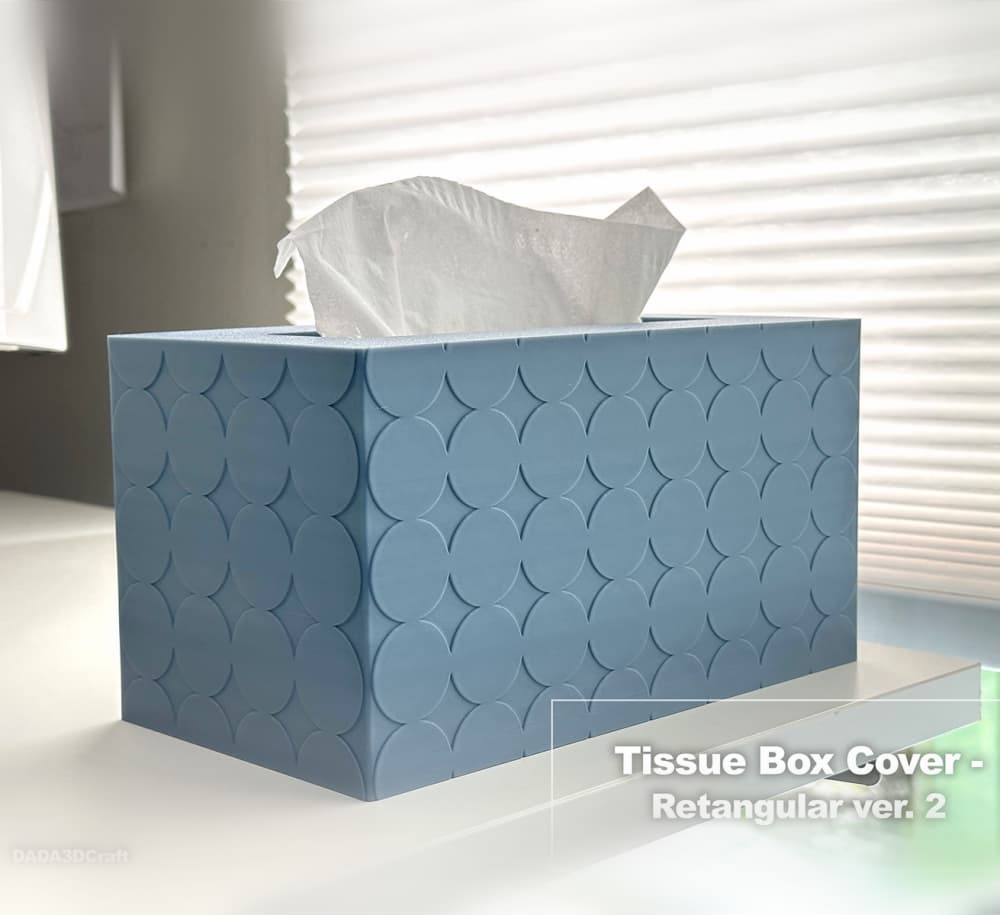 Kleenex Costco Tissue Box Cover V1 3d model